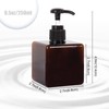 Pump Bottle, Refillable Plastic Empty Lotion Soap Dispenser Liquid Container
