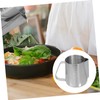 Gatuida Filtered Oil Pot Stainless Steel Strainer Steel Strainer Easy