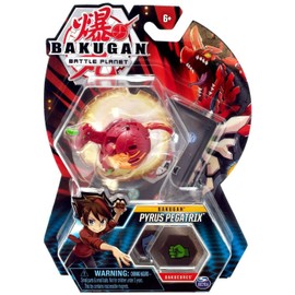 Bakugan, Pyrus Pegatrix, 2" Tall Collectible Transforming Creature, for Ages 6 & Up