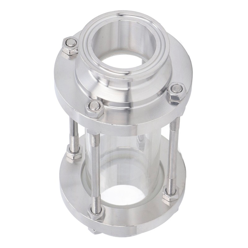 In Line Sight Glass Food Grade 304 Stainless Steel Omnidirectional