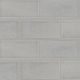 MSI Morning Fog 3 in. x 6 in. Handcrafted Glazed Ceramic Wall Tile for Bathroom, Kitchen Backsplash, Accent Wall Tile, and Shower Wall Tile