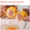 Egg Peeler - TRACOMPAN 4 Pack Stainless Steel Egg Opener