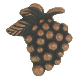 Atlas Homewares 2173-R 2-Inch Grapes Knob, Rust