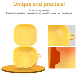 Gatuida 2pcs Gradient Frosted Protective Case for Buds Live Distinctive Lost Earphone Sleeve Portable Earphone Organizer for Travel and Daily Use