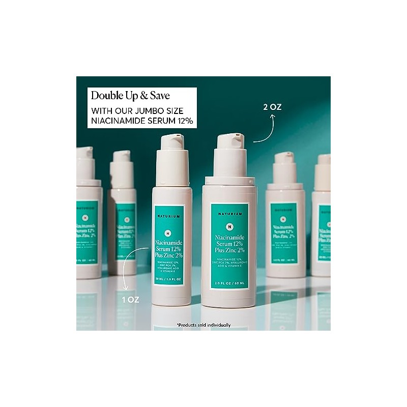 Niacinamida Serum 12% Plus Zinc 2% - 1oz from Naturium
