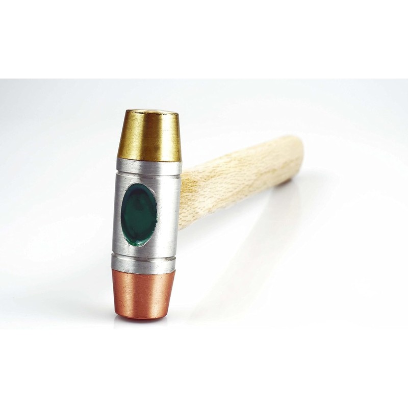 SE 5-IN-1 Dual Interchangeable Hammer - Threaded Copper, Brass Faces