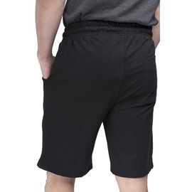 Lonsdale Men's Shorts Logo Jam - Sport Shorts - Black (Black), Medium (Manufacturer size: Medium)