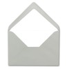 50 x envelopes in light grey - envelopes in DIN