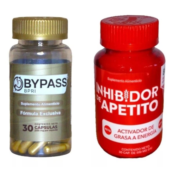 BPRI Bypass Bpri + Inhibidor De Apetito 30cap C/u Vinagre Manzana