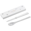 OSK CT-27 Cutlery Set, Panda Pull Lid Combination, Chopsticks, 7.1