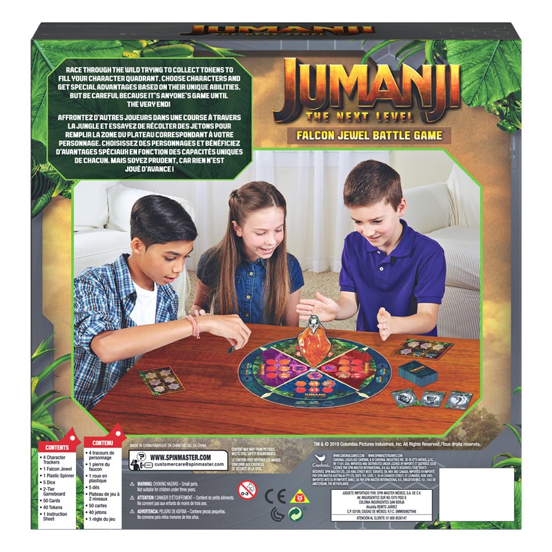 Cardinal Jumanji 3 The Next Level, Falcon Jewel Battle Board