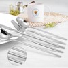 Silverware Set, KassKa 40 Pieces Flatware Cutlery Set, Stainless Steel