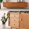4 Pieces Solid Brass Round Single Hole Small Handle Cabinet