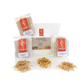 Fumaga Scented Incense Set - 3 x 10 g with Precious Sandalwood, Palo Santo & Cedar Wood
