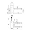 Door Hinges Drilling Hinges Door Hinge Door Hinge Screw-On Tape