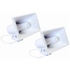 Nippon America 2 Pack PA Power Horn Speakers 100W Indoor