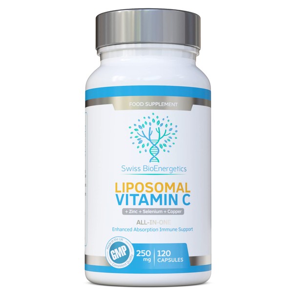 swiss bioenergetics Liposomal Vitamin C Complex with Zinc, Selenium and