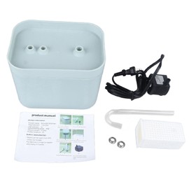 Pet Water Fountain Multifunction 1.5L Capacity Silent Circulation Automatic Cat Water Dispenser