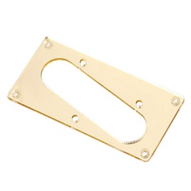 HEALLILY Guitar Single Coil Pickup Mounting Ring Humbucker Cover Plate Rings for Electric Guitars (Golden)