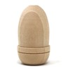 1 x fiXte Small Wooden Wood Acorn Cord Pull Curtain