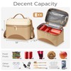 WOOMADA Insulated Lunch Bag For Women - Leakproof Adult Lunch