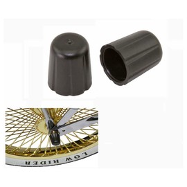 Black PVC AXLE Nut Guard for Bike Wheels for Bicycle Wheel axle