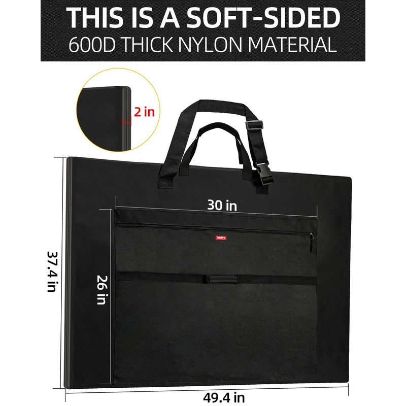 Nicpro Light Weight Art Portfolio Bag, 36 x 48 Inches