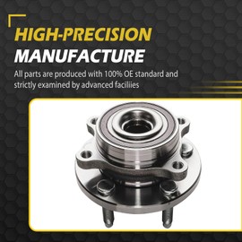 OWAYSAFE Front or Rear Wheel Bearing and Hub for 2009-2018 Ford Flex 2010-2018 Ford Taurus 2009-2016 Lincoln MKS 2010-2019 Lincoln MKT 2014 2015 Assembly Left Right Replacement - 513275
