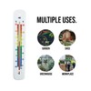 Wall Thermometer 215mm - Colour Coded Room Thermometer - Made