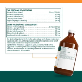 Genestra Brands - Cal Mag Vanilla Liquid + - Calcium and Magnesium to Support Bones and Teeth - 450 ml Liquid