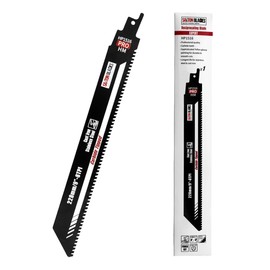 Saxton 228mm Professional Range Carbide Teeth Reciprocating Saw Blade Cast Iron Alloy Steel Ferrous Metal – HP1516 – Pack of 1