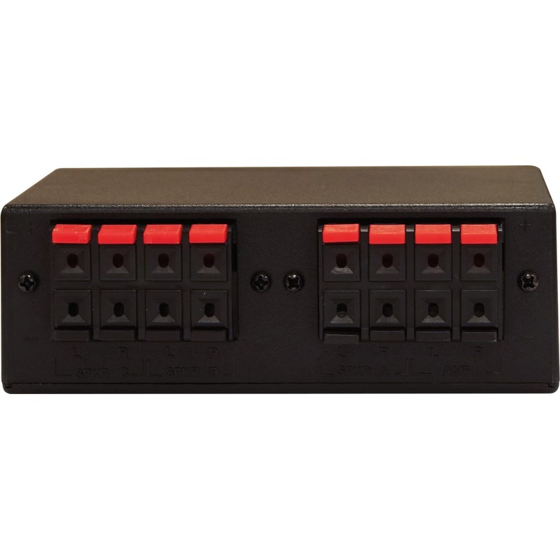 E AUDIO High Powered Stereo Audio Speaker Selector Switch for