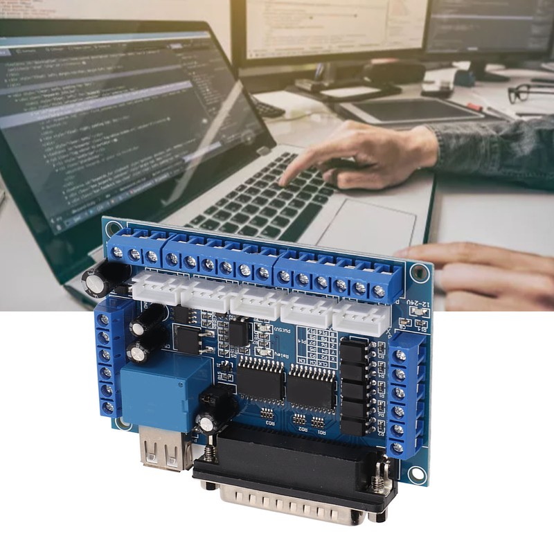 5 Axes Stepper Motor Driver Interface Board with Optocoupler Isolation
