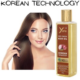 Yana Yana Onion Hair Oil For Stronger, Thicker, Longer Hair, By Korean Technology