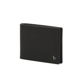 Hazzys (대구신세계)GOLDEN LANE 블랙 로고패턴 소가죽 반지갑 HJWA5E571BK (Gwangju Shinsegae) GOLDEN LANE Black Logo Pattern Cowhide Wallet HJWA5E571BK
