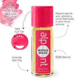 Alpont Mostaza Molida 50 Gramos 2 Piezas