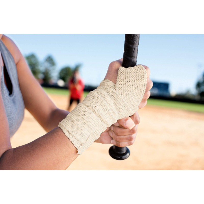 ACE 3 Inch Self-Adhering Elastic Bandage – Beige, No Clips