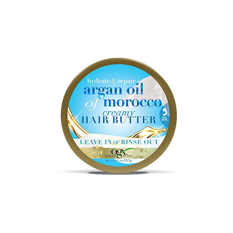 OGX Aceite de argán renovador de Marruecos, Mantequilla para el