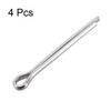 sourcing map Split Cotter Pin - 5mm x 60mm 304