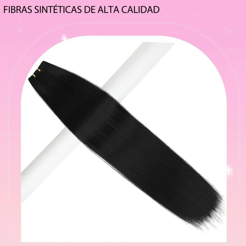 Extensiones Naturales De Cabello Cortinas Extra 30 PLG 220g
