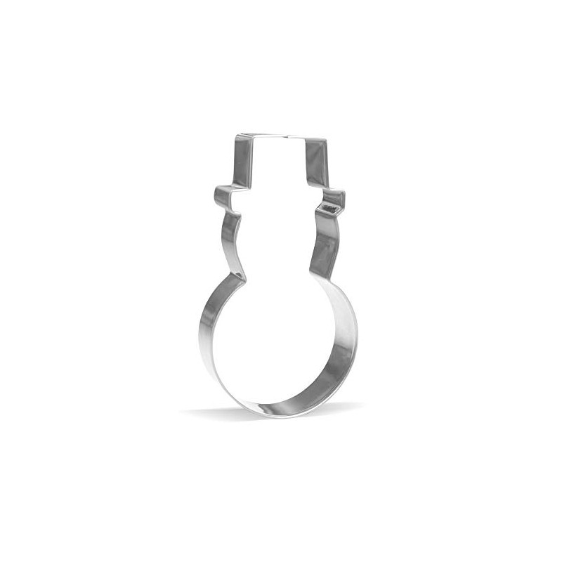 13.3 cm Snowman Cookie Cutter – Stainless Steel