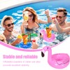 NHQZ Pack of 2 Inflatable Bottle Holder, Flamingo Inflatable Drink