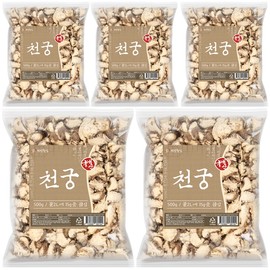 Domestic dried Cheongung 500g, 5 Cheongung tea / 국산 말린 천궁 500g 5개 천궁차
