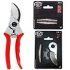 FELCO 2 Classic Bypass Pruner with Replacement Springs and 2/3-1