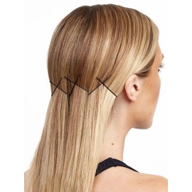 Jaloma Pasadores  Negro Para Cabello 50  Pzs Goma En Puntas