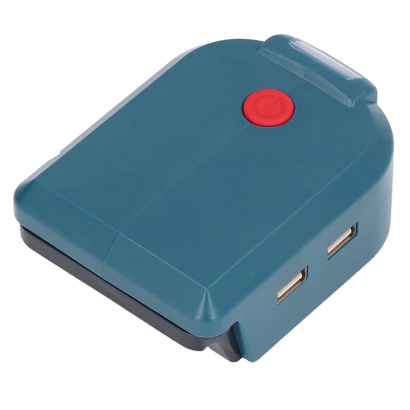 Battery Power Adapter Power Tool 2 USB LED Mobile Lights