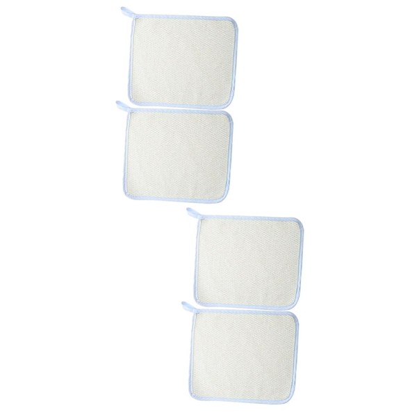 Beavorty 2sets Nylon Bath Cloth Exfoliating Face Body Scrub Fast