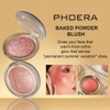 Phoera Baked Powder Blush – Richly Pigmented & Buildable, Multi-Tonal