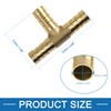 A ABSOPRO Brass Hose Fitting 10 mm 3-Way Tee Joiner