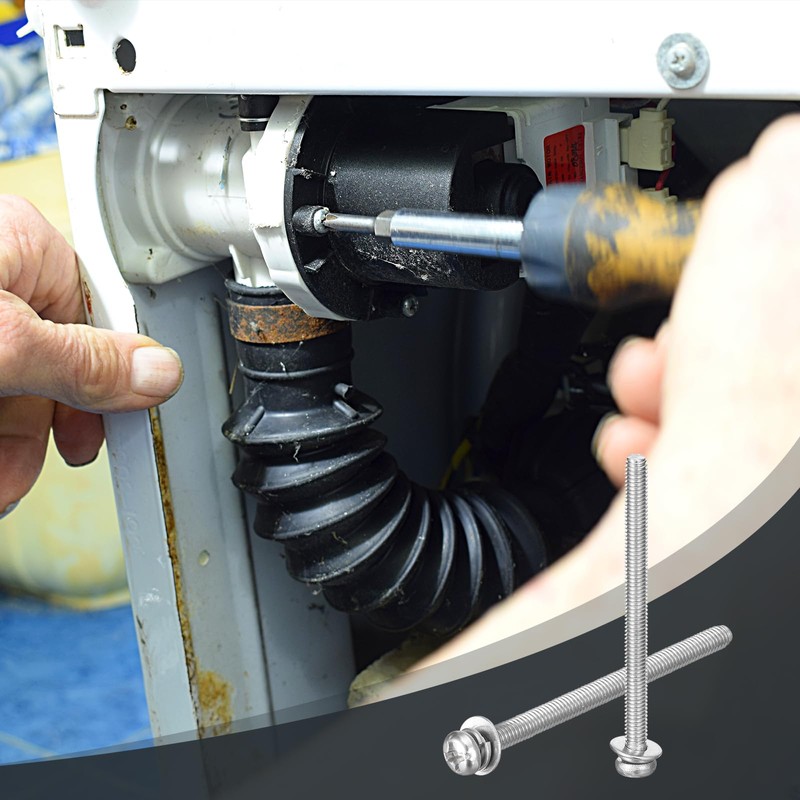 sourcing map M3 x 40mm 304 Stainless Steel Phillips Pan
